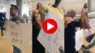 Viral Video: एयरपोर्ट पर मां को रिसीव करने पहुंचा था बेटा, वहीं हो गई चप्पलों से पिटाई- देखें वीडियो