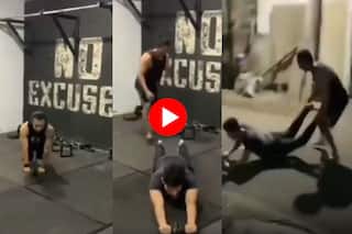 Doston Ka Video: जिम में वर्कआउट कर रहा था शख्स, दोस्तों ने गाड़ी बनाकर सड़क पर दौड़ा दिया- देखें मजेदार वीडियो