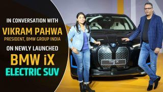 EXCLUSIVE: Vivek Pahwa, President Of BMW Group India Speaks In Detail About Newly Launched Electric SUV BMW iX | Watch