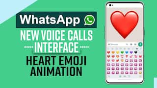 WhatsApp Update: WhatsApp May Roll Out New Call Interface And Animated Heart Emojis, Says Reports | Checkout Video