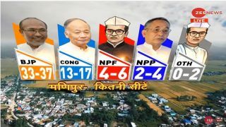 Zee Opinion Poll: BJP May Storm to Power in Manipur With 33-37 Seats, Biren Singh Preferred Choice For CM