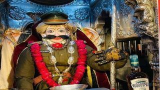 In a First, Baba Kaal Bhairav AKA 'Kotwal of Kashi' Dons Police Uniform, Devotees Throng Temple