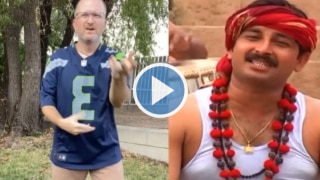 Viral Video: US Dancing Dad Grooves to Manoj Tiwari's 'Rinkiya Ke Papa', Fans Say 'Come to India' | Watch