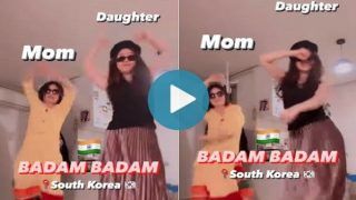 South Korean Mom-Daughter Dance to Viral Kacha Badam Song, Indians Love It | Watch