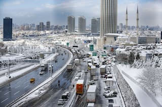 Massive Snowstorm Strands Thousands In Turkey, Greece
