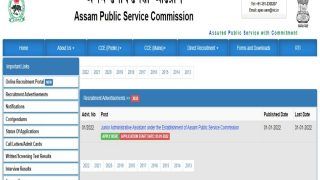 APSC Recruitment 2022: Apply For 13 Junior Administrative Assistant Posts on apsc.nic.in | Check Eligibility, Other Details