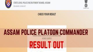 Assam Police Platoon Commander Result 2021 Out on slprbassam.in | Download Via Direct Link Given Here