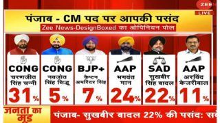 Zee News Opinion Poll For Punjab: Charanjit Singh Channi Emerges As Most Preferred CM Candidate