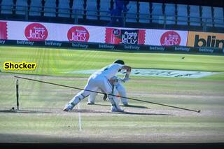 Umpire Erasmus Says, That's Impossible; Ashwin Accuses Supersport of Tampering With Hawk-Eye Data | WATCH VIDEO