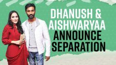 Dhanush And Aishwaryaa Part Ways: शादी के 18 साल के बाद अलग होने का फैसला लिया धनुष और ऐश्वर्या ने, ट्विटर पर किया अन्नोउंस