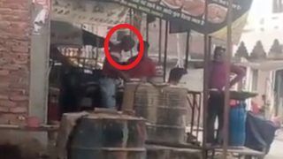 Viral Video: Eatery Cook Caught Spitting on Dough For Making Rotis in UP's Kakori, Arrested | Watch
