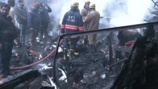 BREAKING: Massive Fire Breaks Out at Delhi's Chandni Chowk Market, No Casualties