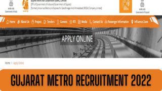 Gujarat Metro Recruitment 2022: Registration For Various Posts Begins Today at gujaratmetrorail.com
