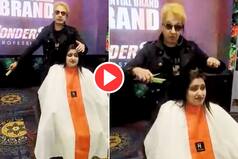 Viral Video: जावेद हबीब ने सेमिनार में थूक लगाकर काटे महिला के बाल, बोले- 'पानी की कमी है तो...' देखें वीडियो