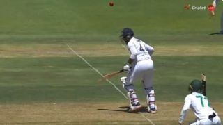 IND vs SA 2nd Test: हवाई छलांग लगाकर रासी वान डेर डूसन ने लपका Hanuma Vihari का शानदार कैच, Video Viral