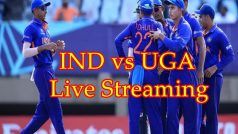 IND vs UGA Live Streaming, U19 World Cup 2022: मोबाइल पर इस तरह देख सकेंगे विश्व कप मैच