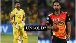 Bhuvi to Raina; IND Stars at Base Price of Rs 2 Cr Who May go Unsold at IPL Auction