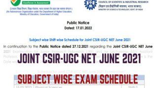 CSIR NET June 2021 Exam Schedule Released on csirnet.nta.nic.in | Check Subject-Wise Exam Dates Here