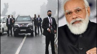 PM मोदी का काफिला रोकने वालों पर सिर्फ 200 रुपये का जुर्माना, FIR में प्रधानमंत्री का जिक्र तक नहीं