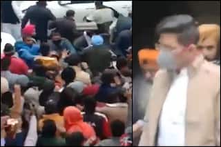Punjab Election 2022: AAP के टिकट बंटवारे पर जबरदस्त हंगामा, 'राघव चड्ढा चोर है' के लगे नारे, पीछे के दरवाजे से निकलना पड़ा