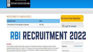RBI Recruitment 2022: Notification Out For 14 Posts on rbi.org.in | Apply Before This Date