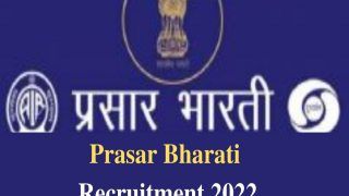 Prasar Bharati Recruitment 2022: Apply For Acquisition of Readymade TV Content Posts on prasarbharati.gov.in