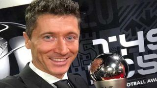 Robert Lewandowski Beats Lionel Messi, Mohammed Salah to be Crowned FIFA The Best Men's Player 2021