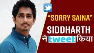 Video: You Will Always Be My Champion, Actor Siddharth Writes In Apology Letter To Saina Nehwal; Watch Now