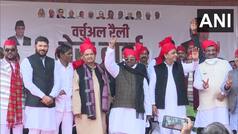 UP Election 2022: Swami Prasad Maurya, Dharam Singh Saini, Other BJP MLAs Join Samajwadi Party