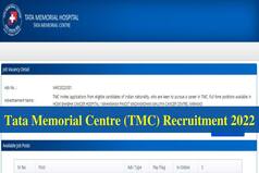 TMC Recruitment 2022: Apply For 13 Faculty Posts on tmc.gov.in | Check Vacancy, Eligibility Here