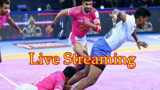 Tamil Thalaivas vs Jaipur Pink Panthers PKL, Live Streaming: यहां देखें मैच की लाइव स्ट्रीमिंग
