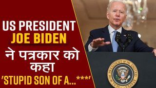 Video: US President Joe Biden Calls a Reporter 'Stupid Son Of A *****' on Inflation Question, Gets Mocked, Then Calls Him Personally