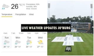 Jo'burg Weather Updates, 2nd Test, SA vs Ind: No Rain; Play Starts