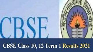 CBSE Class 10, 12 Term 1 Results 2021: CBSE Makes Fresh Announcement For Students, Says Will Review Evaluation Process Next Week Itself