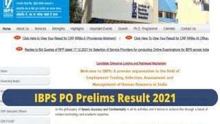 IBPS PO Prelims Result 2021 Out on ibps.in | Download Via Direct Link Given Here