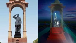 Netaji's Hologram To Fill Spot Until Subhash Chandra Bose’s Grand Statue Installed At India Gate: Modi