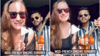 Viral Video: Indo-French Couple Sings Kishore Kumar's Saamne Yeh Kaun Aaya, Delights The Internet | Watch