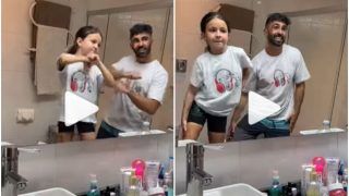 Viral Video: Little Girl Dances to Pushpa Song Srivalli With Her Dad, Internet Hearts It | Watch