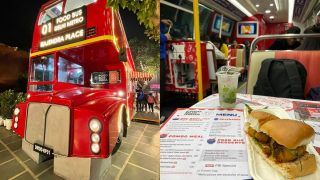 Food Bus India Review: London's Iconic Red Double-Decker Bus in The Heart of Delhi