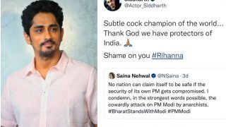 Rang De Basanti Actor Siddharth Gets Massively Trolled For Calling Saina Nehwal 'Subtle Cock Champion', Netizens Say 'That's Crass Sexual Slur'