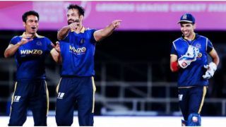 World Giants vs India Maharajas Live Streaming Legends League Cricket T20 in India: When and Where to Watch WOG vs INM Live Stream Cricket Match Online on SonyLIV; TV Telecast on Sony Network