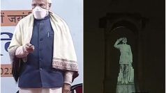 PM मोदी ने सुभाष चंद्र बोस की होलोग्राम प्रतिमा का किया अनावरण, कहा- 'आजादी के बाद की गलतियों को अब देश सुधार रहा'