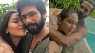 Shahid Kapoor पत्नी Mira Rajput के साथ हुए रोमांटिक, कैमरा ऑन करके किया LIP LOCK...फोटो Viral