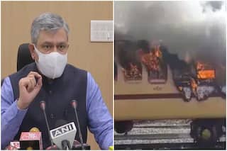 ट्रेन को आग के हवाले करने के बाद प्रदर्शनकारी छात्रों से रेलमंत्री की अपील,  हिंसा का न लें सहारा- 'सभी चिंताओं को दूर किया जाएगा'