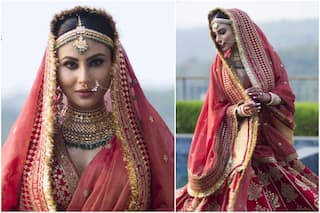 Mouni Roy's Bengali Bridal Look: Sabyasachi Lehenga, Double Dupatta With Kiran, And Lots of Grace