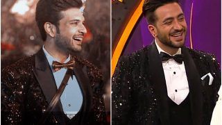 Karan Kundrra Wears Recycled Tuxedo Previously Worn by Aly Goni on Bigg Boss, Fans Say 'Channel Has no Budget'