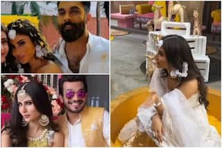 Mouni - Suraj's Wedding Festivities Begin With Haldi And Mehendi, Arjun Bijlani Shares Videos From Ceremonies- Watch