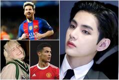 BTS V Joins Cristiano Ronaldo, Lionel Messi and Billie Eilish To Achieve THIS Major Feat