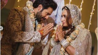 Varun Dhawan- Natasha Dalal Turn One, Actor Shares Unseen Mesmerising Wedding Pictures