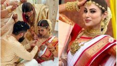 Mouni Roy Suraj Nambiar Wedding Pictures: एक दूजे के हुए मौनी रॉय और सूरज, देखें शादी की तस्वीरें